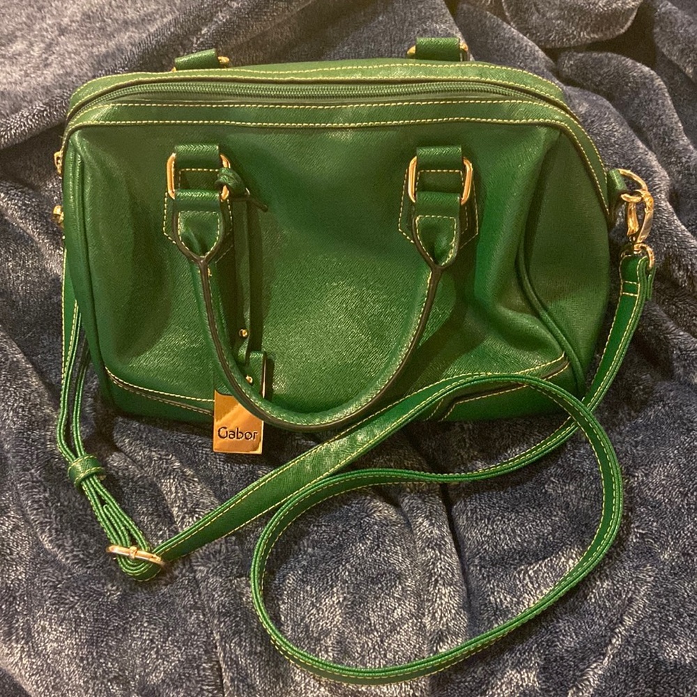 Green Gabor brand handbag